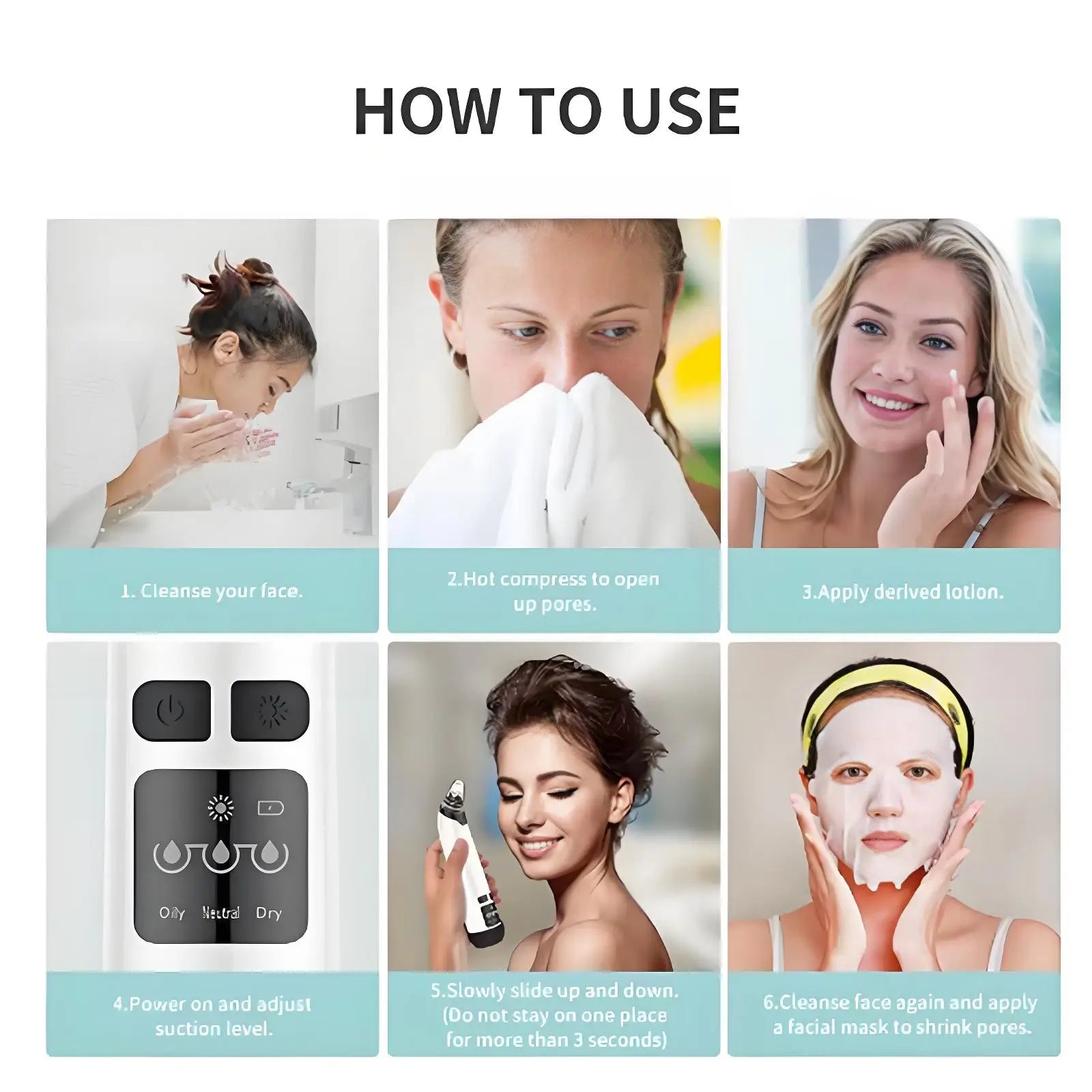 Hot Compress Blackhead Remover