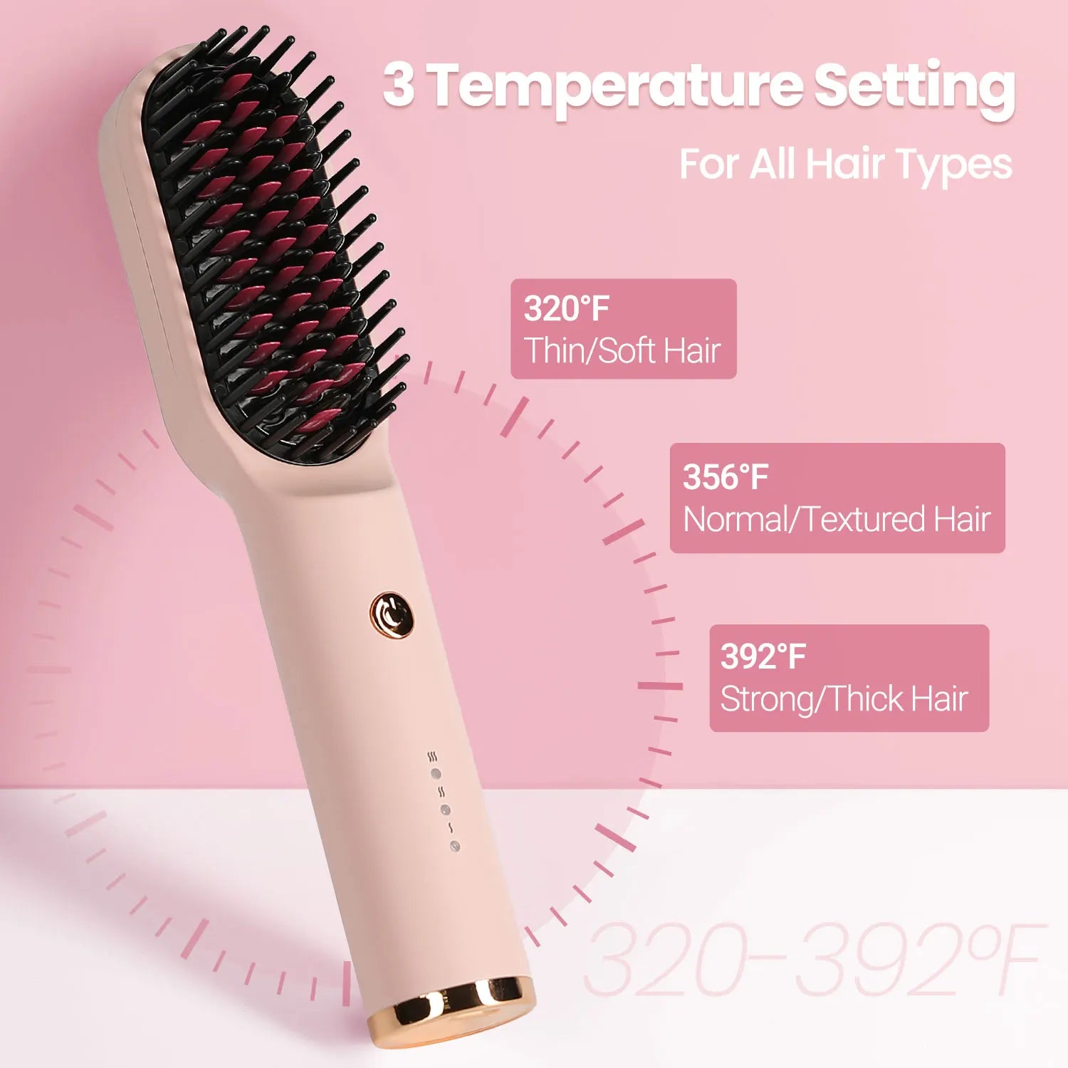 3 In 1 Hot Air Dryer Negative Ion Brush