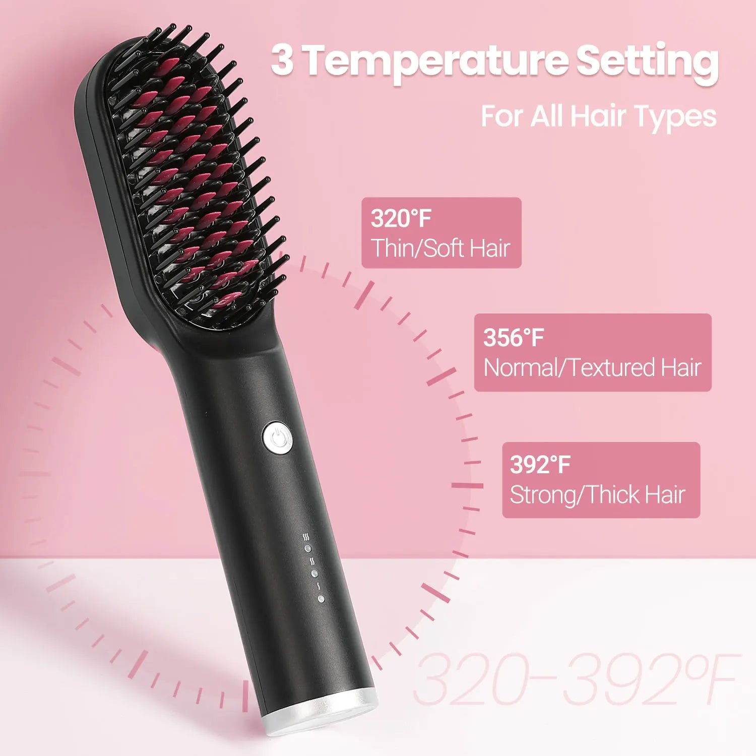 3 In 1 Hot Air Dryer Negative Ion Brush