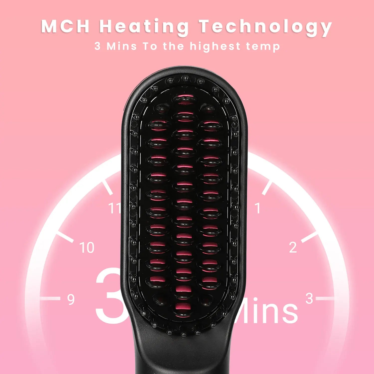 3 In 1 Hot Air Dryer Negative Ion Brush