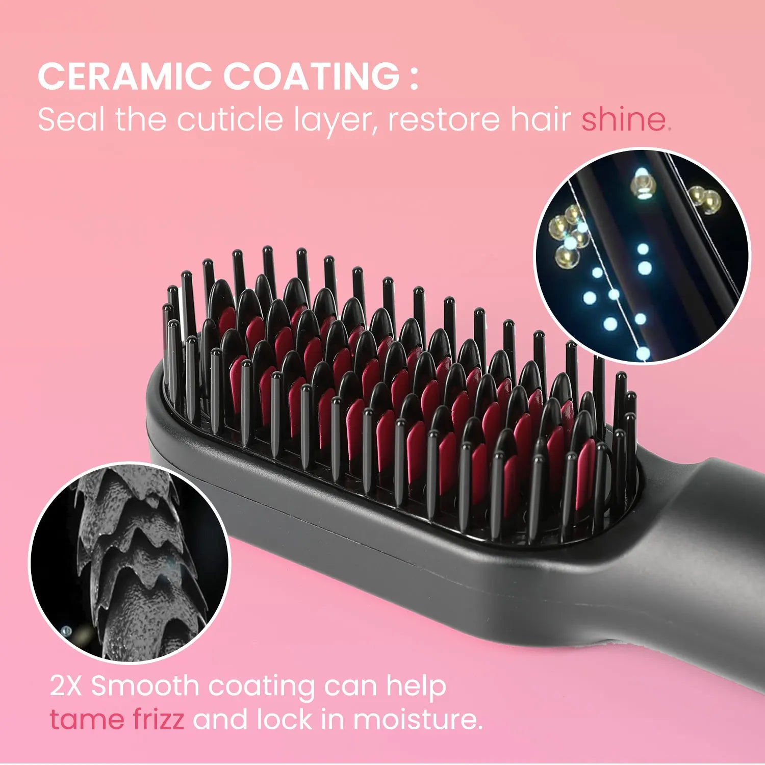 3 In 1 Hot Air Dryer Negative Ion Brush