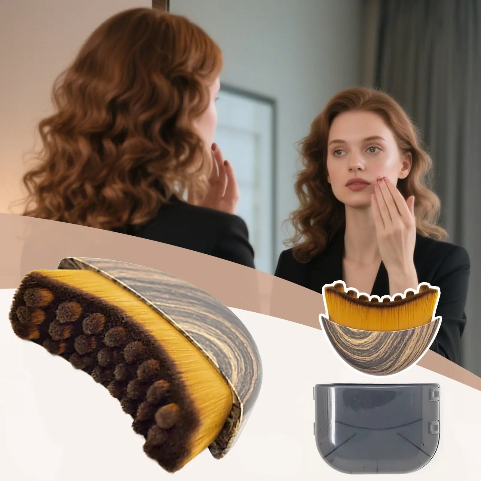 Portable Lymphatic Contour Face Brush