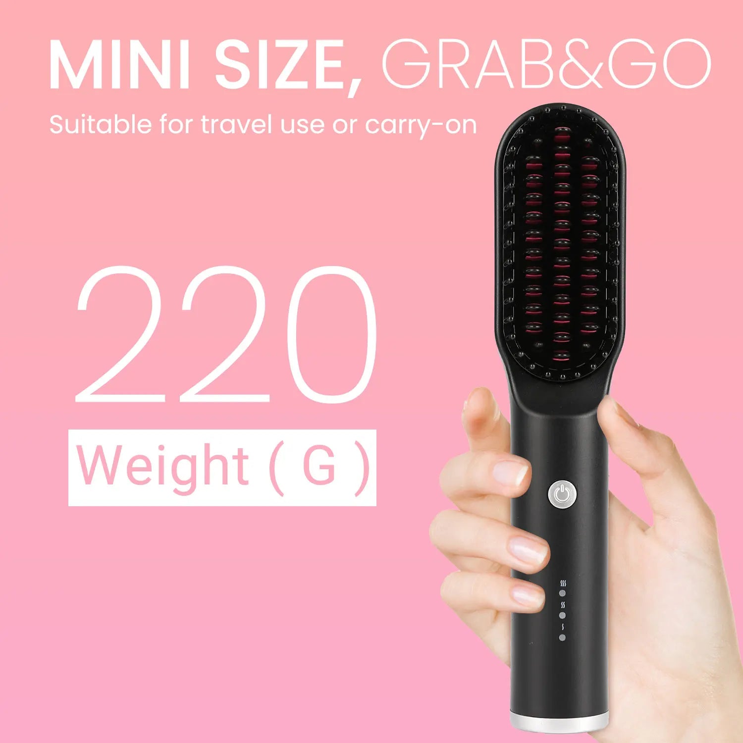 3 In 1 Hot Air Dryer Negative Ion Brush