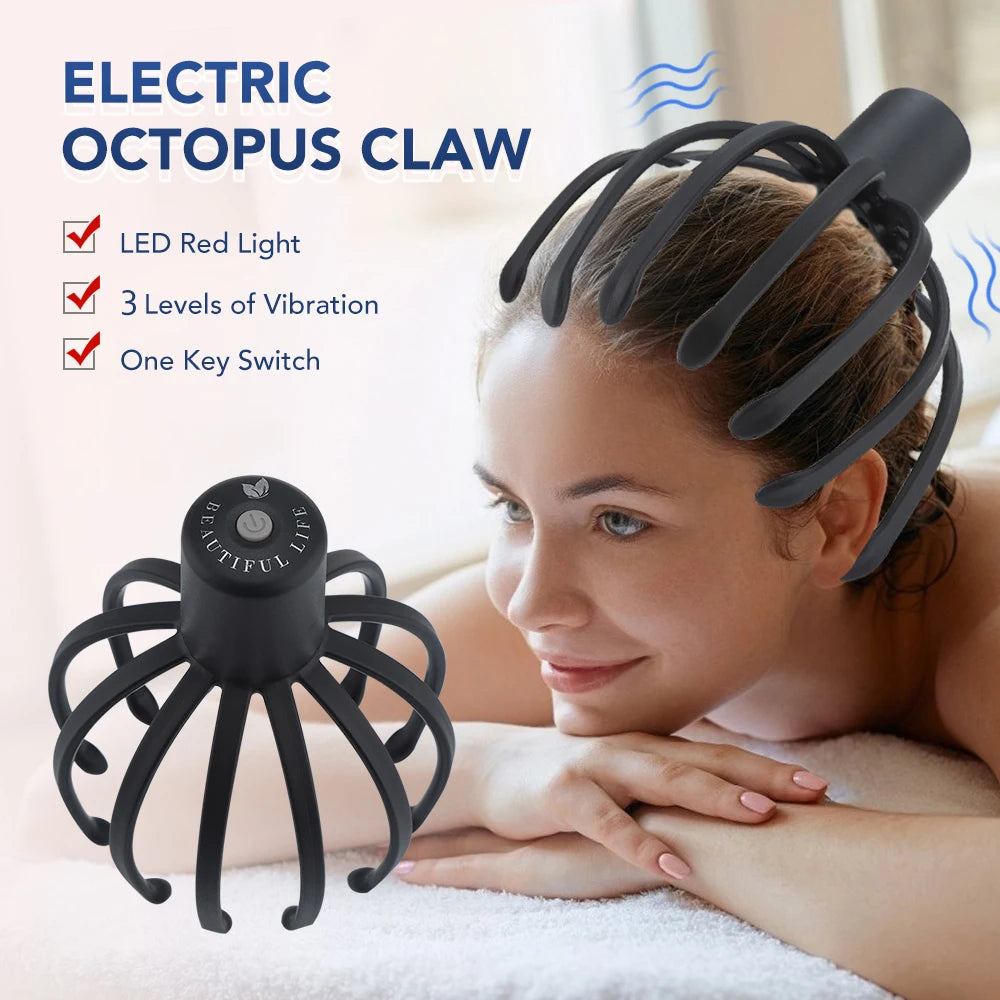 Electric Head Scalp Massager