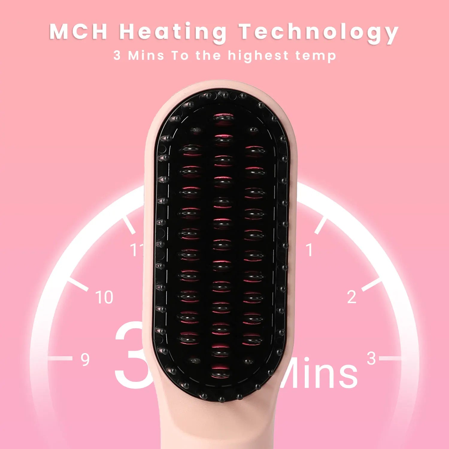 3 In 1 Hot Air Dryer Negative Ion Brush